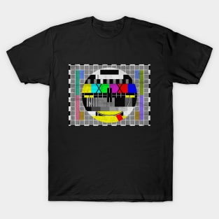 Smiley TV Test Card T-Shirt
